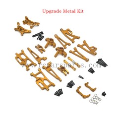 RC Car MJX Hyper Go 14210 Parts Upgrade Metal Kit-Gold