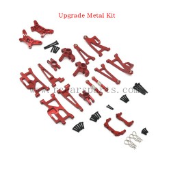 RC Car MJX Hyper Go 14210 Upgrade Metal Kit-Red