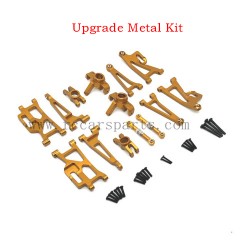 MJX Hyper Go RC Car 14210 Parts Upgrade Metal Kit-Gold