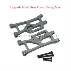 RC Car MJX 14210 Hyper Go Upgrade Metal Rear Lower Swing Arm Titanium