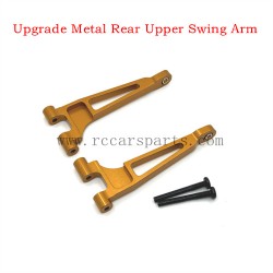 RC Car MJX Hyper Go 14210 Parts  Upgrade Metal Rear Upper Swing Arm Gold