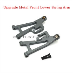 RC Car MJX 14210 Hyper Go Upgrade Metal Front Lower Swing Arm Titanium