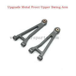 RC Car MJX 14210 Hyper Go Upgrade Metal Front Upper Swing Arm Titanium