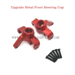 RC Car MJX 14210 Hyper Go Upgrade Metal Front Steering Cup Red