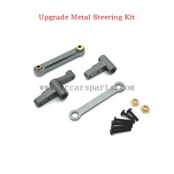 RC Car MJX 14210 Hyper Go Upgrade Alloy Steering Kit Titanium