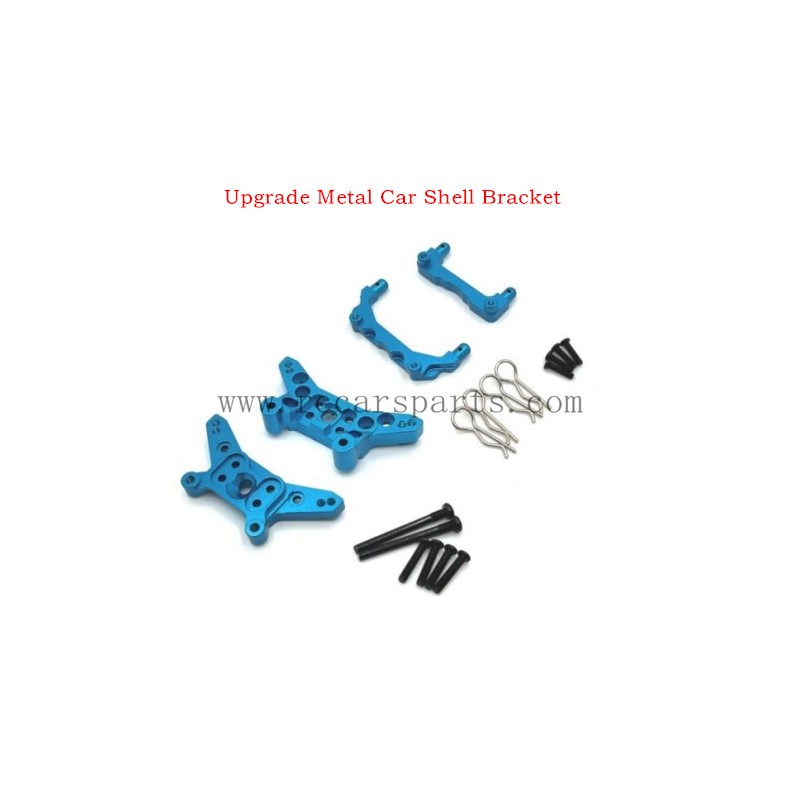 MJX 14210 Racing Hyper Go Upgrade Metal Car Shell Bracket Blue