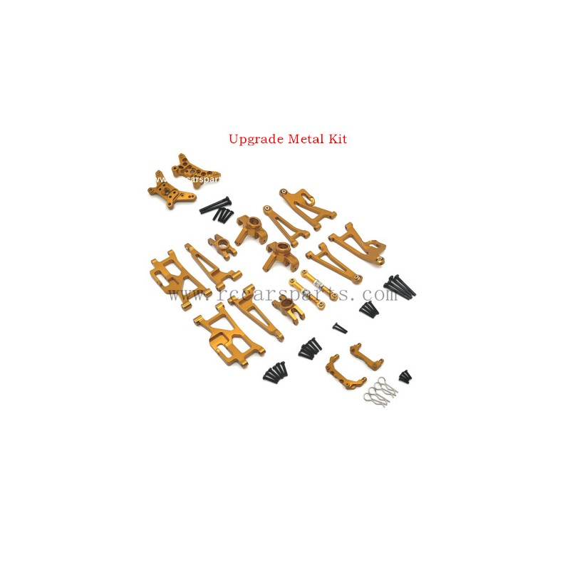 RC Car MJX 14209 Parts Upgrade Metal Kit-Gold