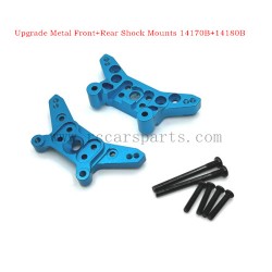 1/14 MJX 14209 Hyper Go Parts Front and rear shock absorber brackets-blue