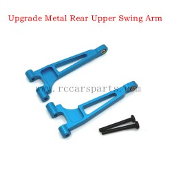 Parts MJX 14209 Hyper Go Upgrade Metal Rear Upper Swing Arm Blue