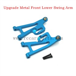 Parts MJX 14209 Hyper Go Upgrade Metal Front Lower Swing Arm Blue