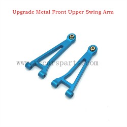 Parts MJX 14209 Hyper Go Metal Upgrade Front Upper Swing Arm Blue