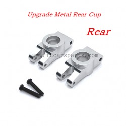 MJX Hyper Go 14301 RC Car Upgrade Metal Rear Cup-Silver