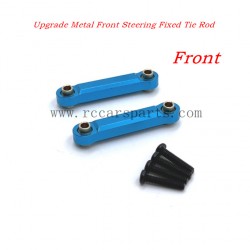 Upgrade Parts Metal Front Steering Fixed Tie Rod-Blue For MJX 14301 RC Car