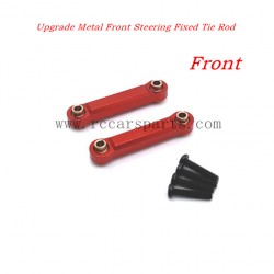 RC Car MJX 14301 Hyper Go Parts Upgrade Metal Front steering rod-Red