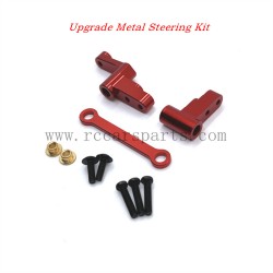 RC Car MJX Hyper Go 14301 Parts Upgrade Metal Steering Kit-Red