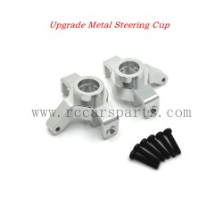 Off-Road RC Car MJX 14301 Parts Upgrade Metal Steering Cup-Silver