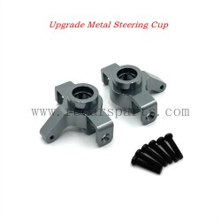 1/14 MJX Hyper Go 14301 Upgrade Metal Steering Cup-Titanium