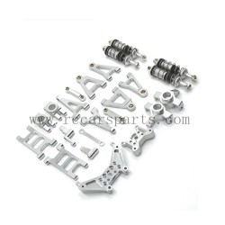 MJX 14302 Parts Upgrade Metal Kit-Silver