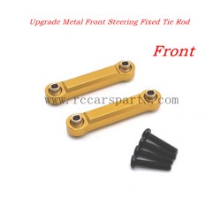 MJX Hyper Go 14302 1/14 Parts Upgrade Metal Front Steering Fixed Tie Rod-Gold