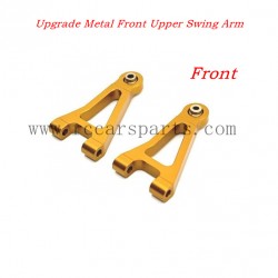 MJX Hyper Go 14302 1/14 Parts Upgrade Metal Front Upper Swing Arm-Gold