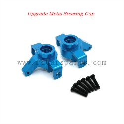 RC Car Parts Hyper Go 14302 Upgrade Metal Steering Cup-Blue