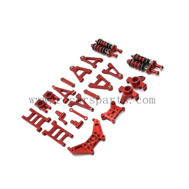 RC Car MJX 14303 Upgrade Metal Kit-Red