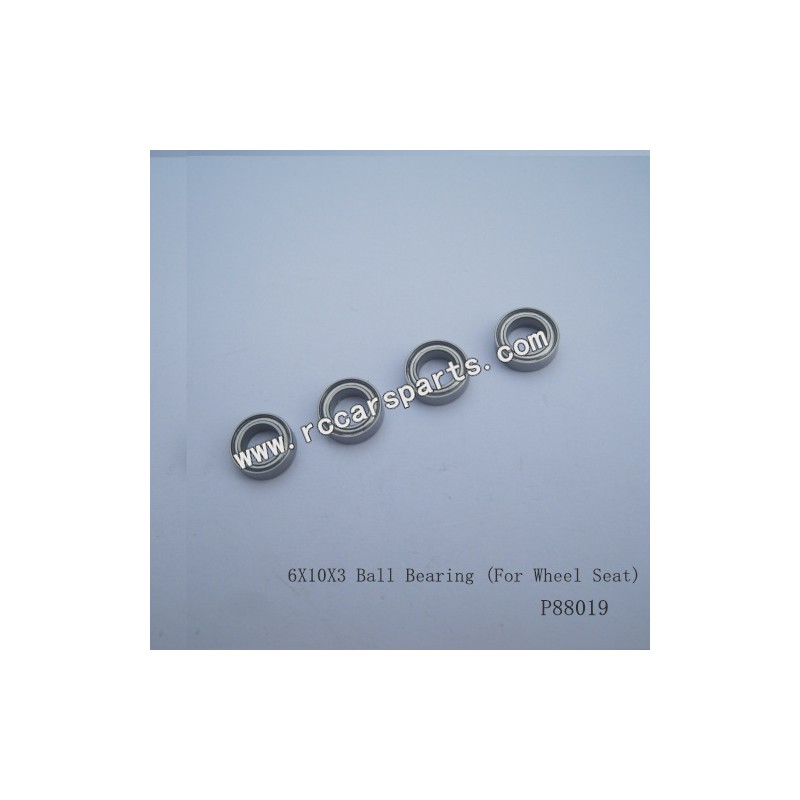 ENOZE 9300E 1/18 4WD RC Car Parts 6X10X3 Ball Bearing P88019 (For Wheel Seat)