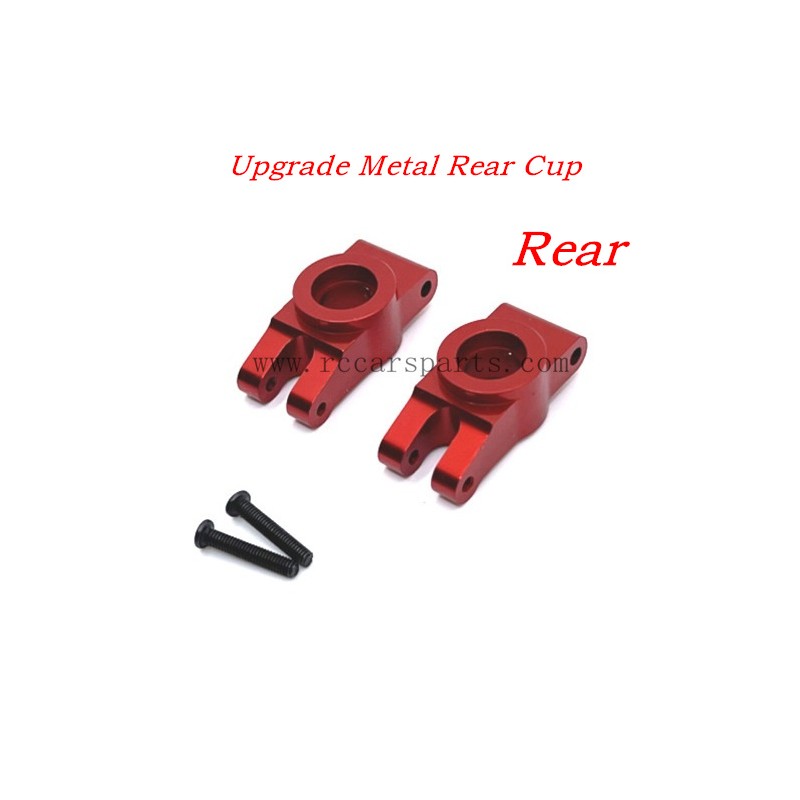 Parts Upgrade MJX 14303 Hyper Go Metal Rear Cup-Red