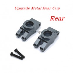 1/14 MJX Hyper Go 14302 Modification And Upgrade Parts Metal Rear Cup-Titanium