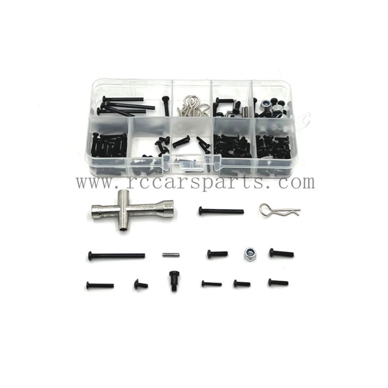 SCY 16101 RC Car Upgrade Metal Parts-Special Screws Kit