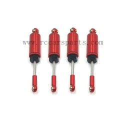 RC Car MJX 14210 Hyper Go Parts Upgrade Metal Shock Red