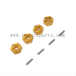 RC Car Parts Upgrade Metal Wheel Hex. For SCY 16101/16101 PRO