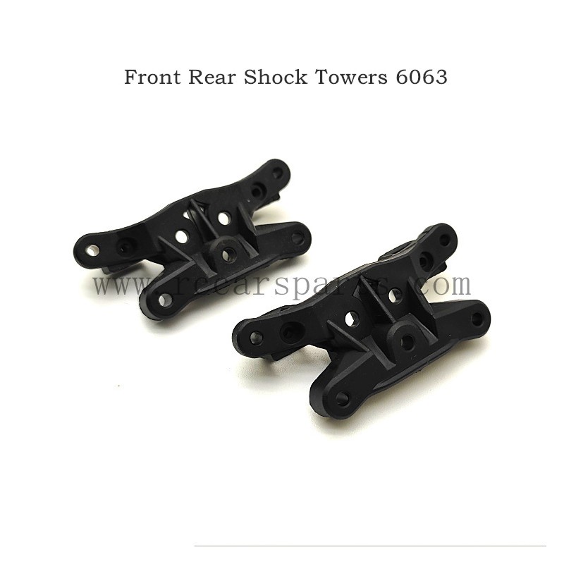 RC Car 16301 Parts Front Rear Shock Towers 6063