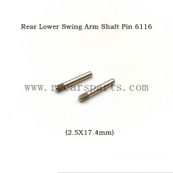 16303 Parts Rear Lower Swing Arm Shaft Pin 6116 (2.5X17.4mm)