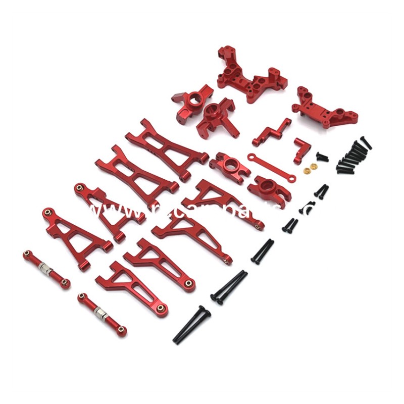 RC Car MJX Hyper Go 16207 Upgrade Metal Kit-Red