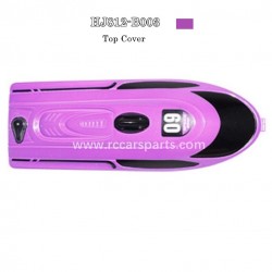 HJ812 RC Boat Spare Parts Top Cover Purple HJ812-B003