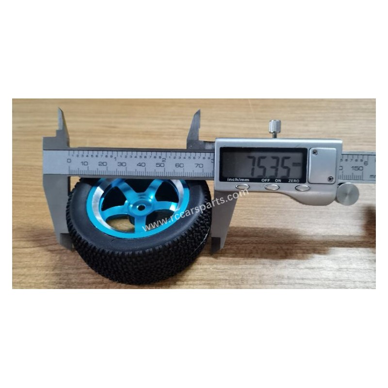 MJX 16207 Wheel modification installation drawing