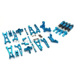 MJX 16207 hyper Go 1/16 RC Car Parts Upgrade Metal Kit-Blue