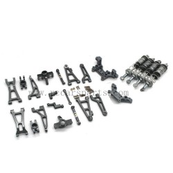 1/16 MJX 16207 Hyper Go Upgrade Metal Kit-Grey