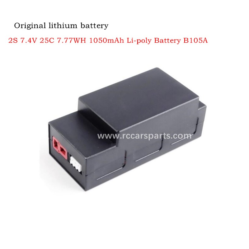 MJX 16207 Hyper Go 2S 7.4V 25C 7.77WH 1050mAh Li-poly Battery B105A