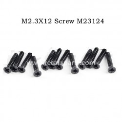 RC Car M2.3X12 Screw M23124 For MJX 16207 16208 16209 16210 H16E RC Car Parts