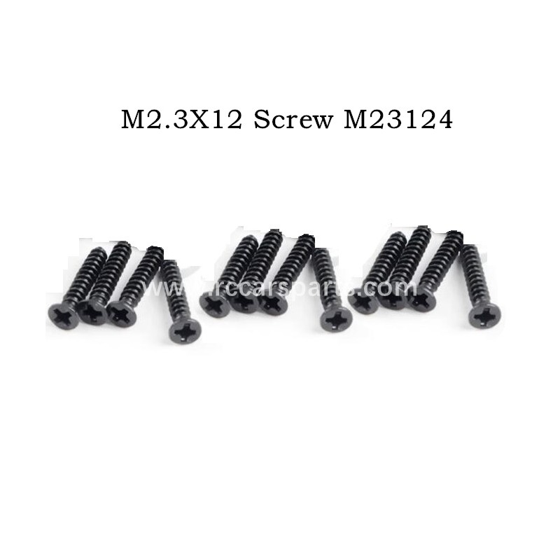 RC Car M2.3X12 Screw M23124 For MJX 16207 16208 16209 16210 H16E RC Car Parts