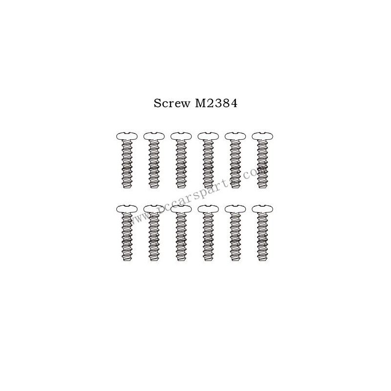 RC Car Screw M2384 For MJX 16207 16208 16209 16210 H16E RC Car