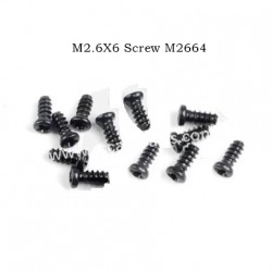 RC Car Screw M2.6X6 M2664 For MJX 16207 16208 16209 16210 H16E RC Car