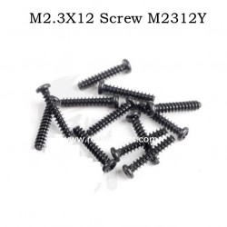 RC Car Screw M2312Y M2.3X12 For MJX 16207 16208 16209 16210 H16E RC Car
