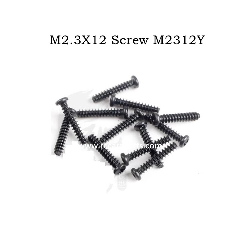 RC Car Screw M2312Y M2.3X12 For MJX 16207 16208 16209 16210 H16E RC Car