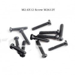 RC Car Screw M2.6X12 M2612Y For MJX 16207 16208 16209 16210 H16E RC Car