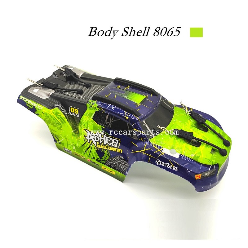 RC Car SCY 18101 Green Color Body Shell 8065