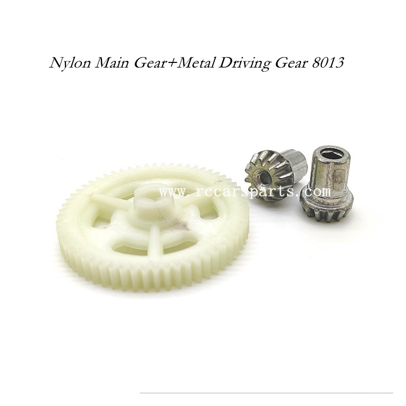 SCY 18101 Spare Parts Nylon Main Gear+Metal Driving Gear 8013