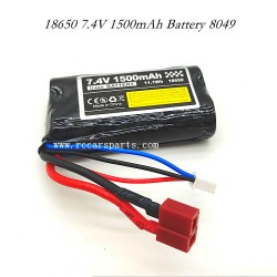 RC Car Parts 18650 7.4V 1500mAh Battery 8049 For SCY 18101PRO Parts